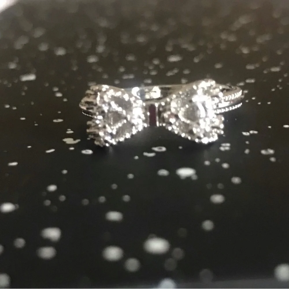 Sterling Silver Bow Ring